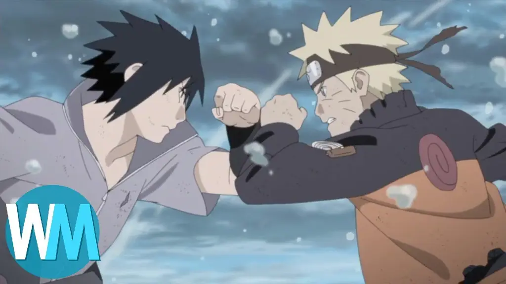 Pertarungan Sengit di Dunia Naruto Adegan pertarungan Naruto yang menegangkan dan penuh aksi