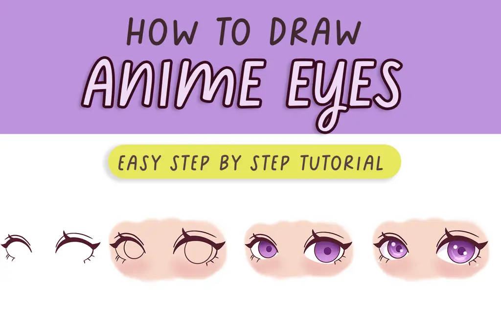 cara menggambar anime simple