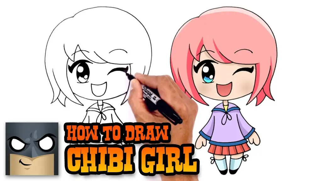 Gambar Anime Imut dan Mudah Gambar cewek anime imut yang mudah digambar