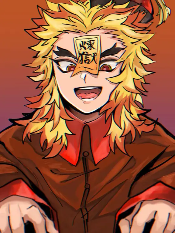 Animasi yang Memukau Gambar yang menunjukkan keindahan animasi Demon Slayer