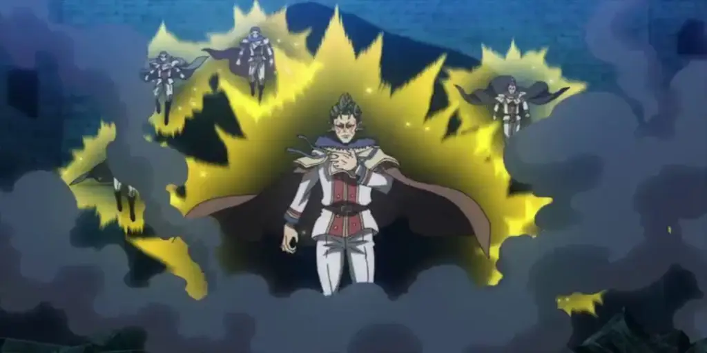 Pertarungan Sihir yang Menakjubkan Gambar pertarungan sihir yang spektakuler di Black Clover