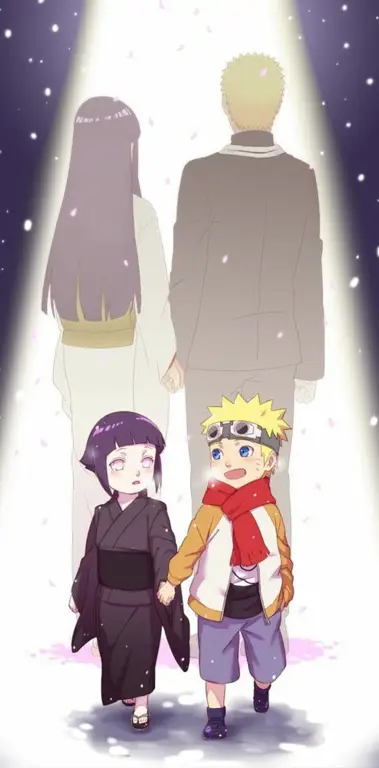 Momen romantis Naruto dan Hinata dalam Naruto The Last Adegan romantis Naruto dan Hinata