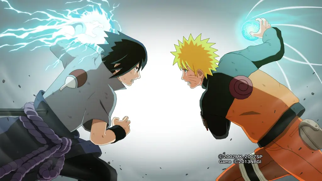 Salah satu adegan pertarungan epik dalam Naruto Shippuden Adegan pertarungan Naruto Shippuden