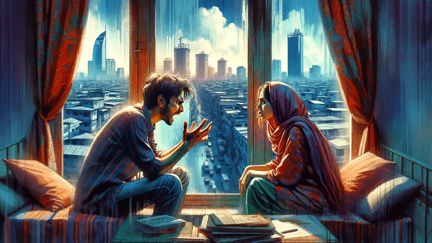 Emosi dalam Drama Romantis Gambar yang menggambarkan berbagai emosi dalam drama romantis