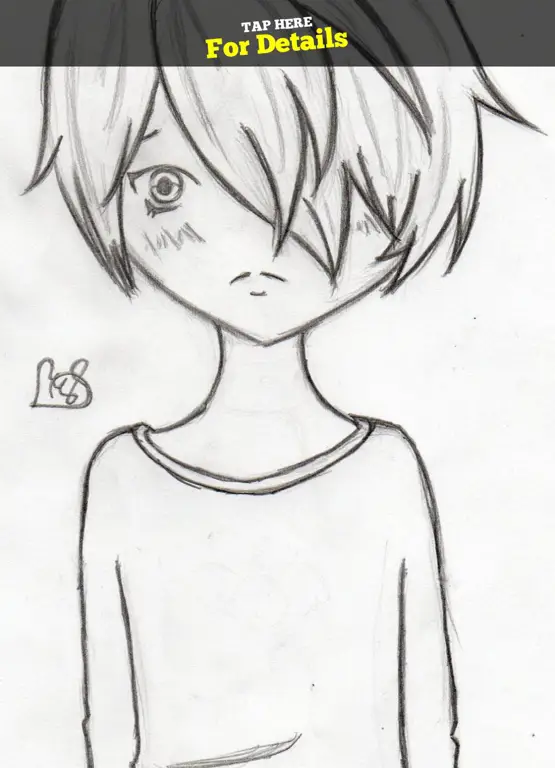 Langkah-langkah mudah menggambar sketsa anime Tutorial menggambar anime mudah