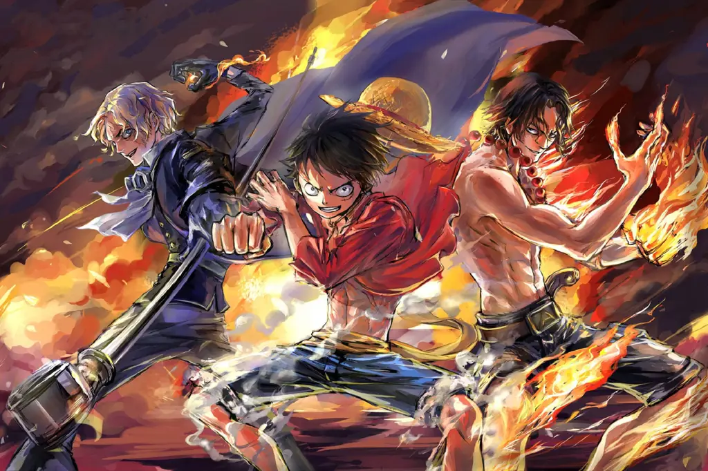 Keluarga Topi Jerami Wallpaper kelompok Topi Jerami One Piece